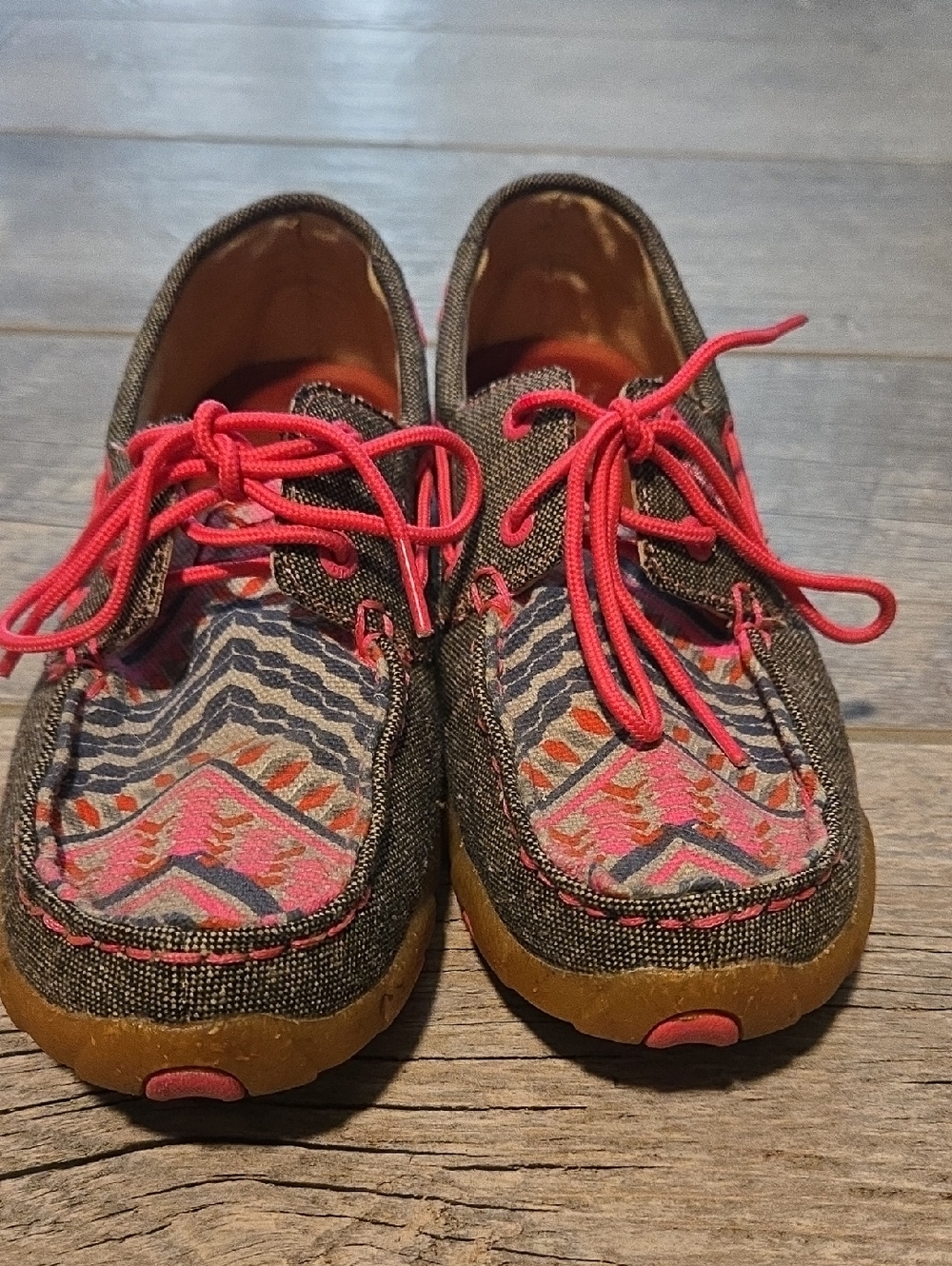 Twisted Women's Tribal Moccasin Lace-Up Shoes